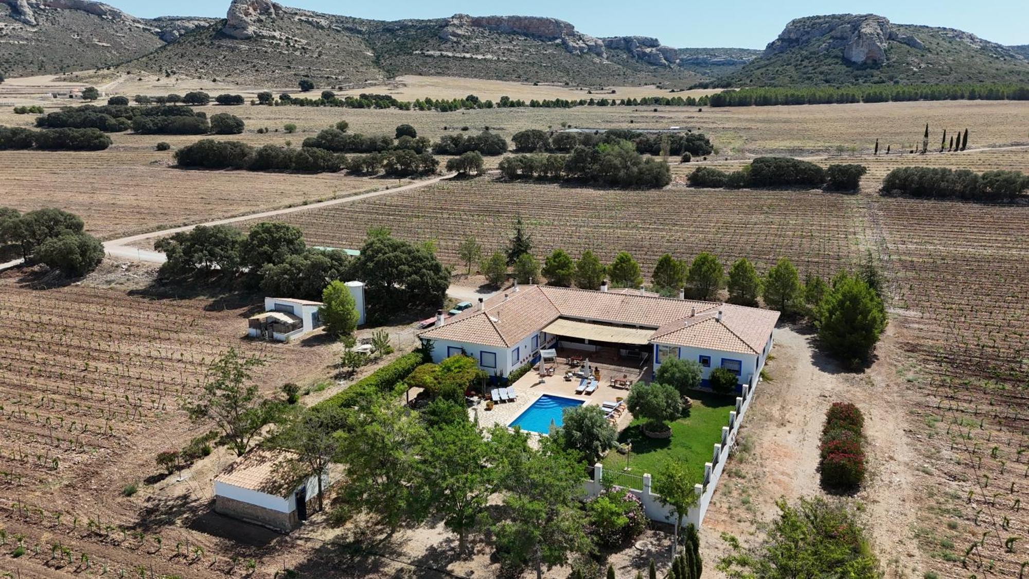 Finca El Romeral Alpera Exteriér fotografie